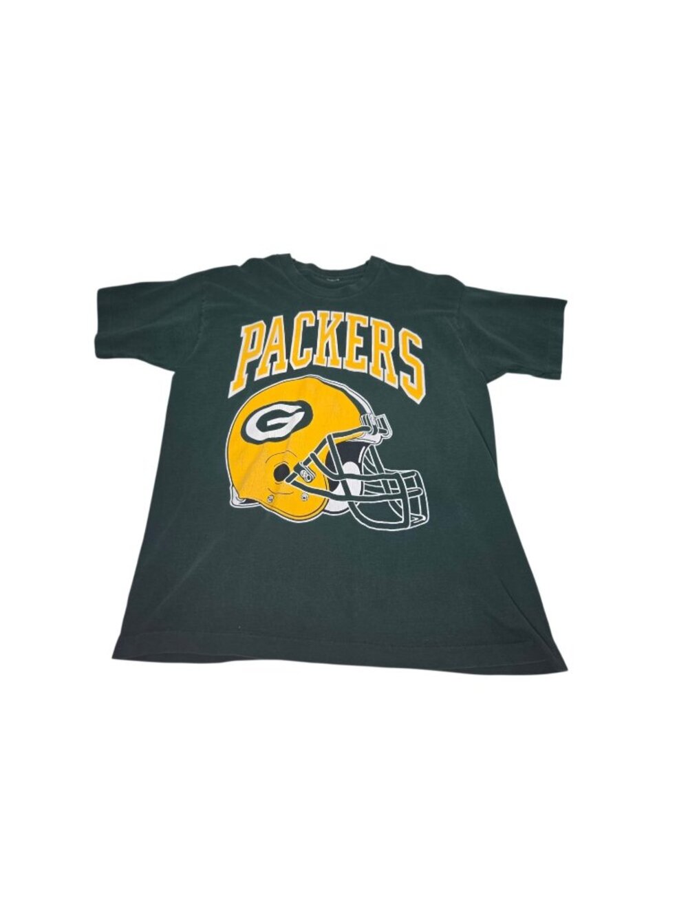 Vintage 90s Green Bay Packers Big Logo T-Shirt Single Stitch Size XL? NFL